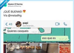 Enlace a Cupcakes = casqueis, por @MastersOfNaming
