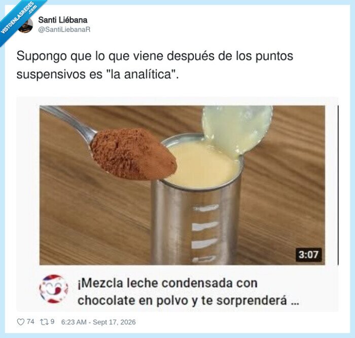 recetas,cacao,azucar,clickbait,anal&iacute;tica
