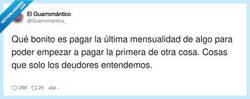 Enlace a La vida del deudor: un carrusel de cuotas que nunca termina, por @Guarromantico_
