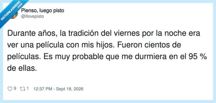 viernes,pel&iacute;culas,hijos,sue&ntilde;o,tradiciones