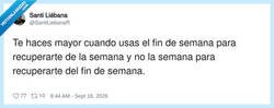 Enlace a La paradoja del fin de semana que nadie pidió pero todos vivimos, por @SantiLiebanaR