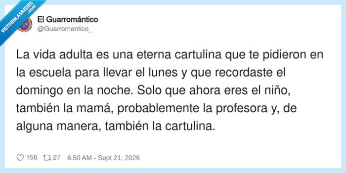 adultez,domingo,cartulina,escuela,procrastinaci&oacute;n
