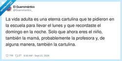 Enlace a Ser adulto, por @Guarromantico_
