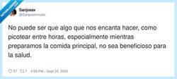 Enlace a Picar entre horas: lo único en lo que soy consistente, por @Sanjosexmusic