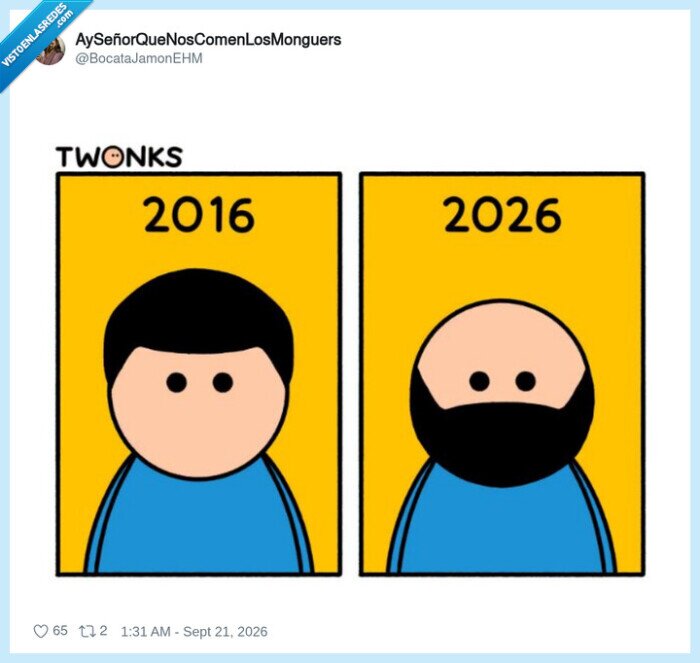 calvo,barba,pelazo