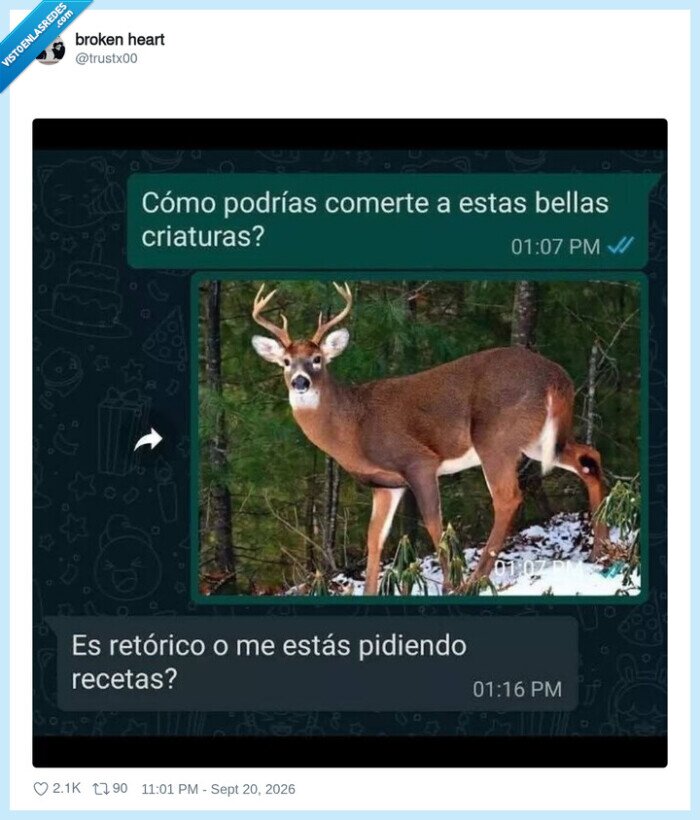 ciervo,comida,ret&oacute;rica,recetas,intercambio