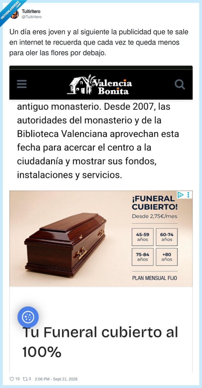 publicidad,funeral,vejez,internet,plan