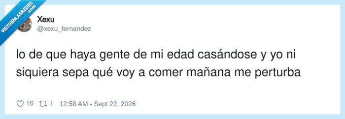 preocupacion,matrimonio,futuro,comida,edad