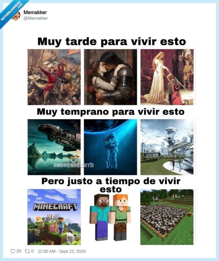 Minecraft,paz,historia,futuro,juego