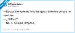 Enlace a Veo peor que un topo, por @elTRIAglobero
