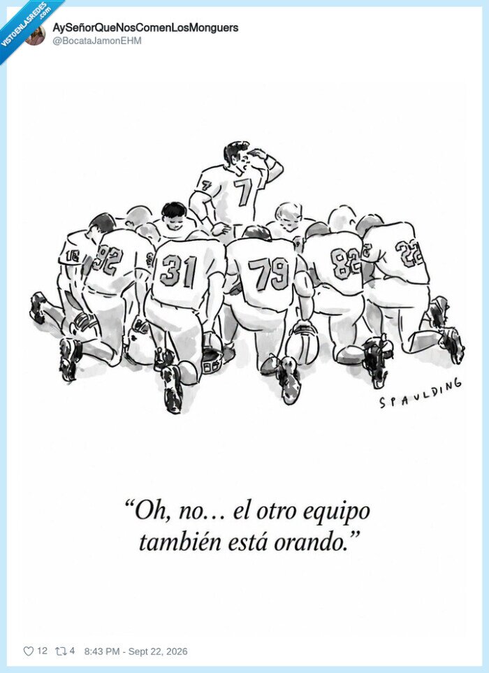 f&uacute;tbol,oraci&oacute;n,equipo,deportes,sorpresa