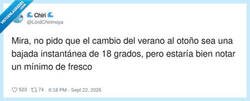 Enlace a Pido humildemente un poquito de fresco, por @LordChirimoya