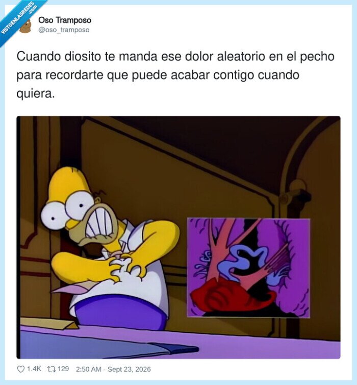 pecho,pinchazo,susto,mortalidad,simpsons