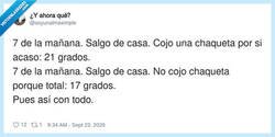 Enlace a No hay forma de acertar con este tiempo, por @soyunalmasimple
