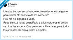 Enlace a 2 horas de mi vida que no me devuelve ni Netflix ni los corderos