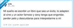 Enlace a Que se joda ese actor, por @X__Mile