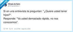 Enlace a Tío, que te acaban de conocer hace 5 minutos, no es para tanto, por @OlimpiadeEpiro1