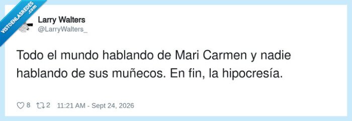hipocres&iacute;a,mu&ntilde;ecos,cotilleo,tendencia,MariCarmen