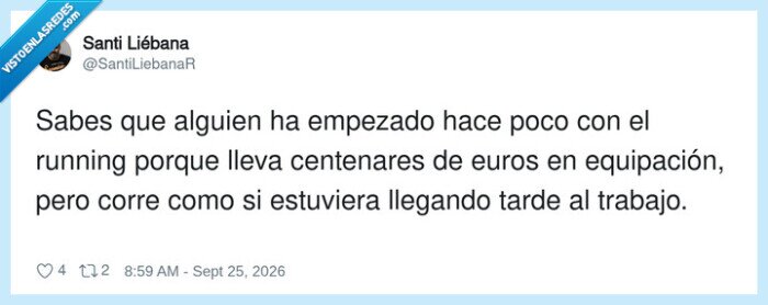running,carrera,dinero,equipaci&oacute;n,gastar