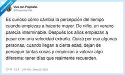 Enlace a A los 30 te das cuenta de que el verano pasado fue hace 47 años