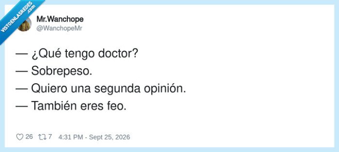 doctor,sobrepeso,consulta,belleza,insulto