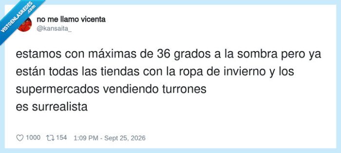 calor,consumismo,turrones,invierno,surrealismo