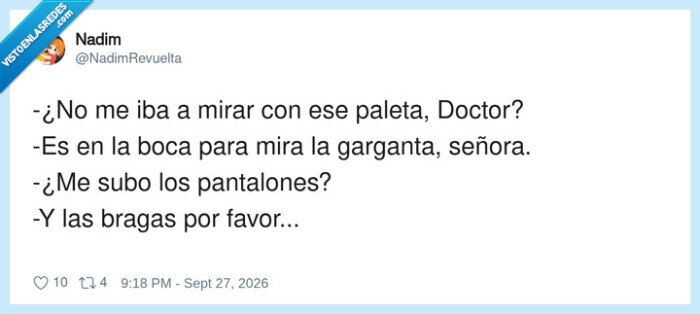 Doctor,Paciente,Consulta,Malentendido,Garganta