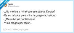 Enlace a ¿Tan guapo es el doctor?, por @NadimRevuelta