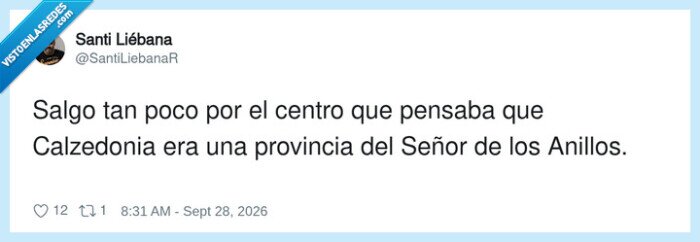 Calzedonia,Se&ntilde;or de los Anillos,Confusi&oacute;n,Fantas&iacute;a,Centro