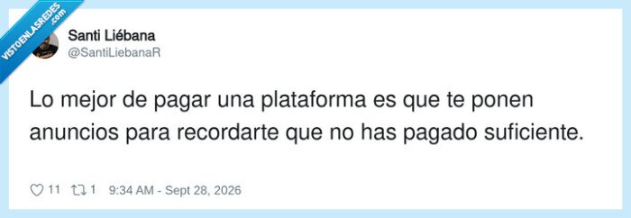 Suscripci&oacute;n,Publicidad,Plataforma,Consumo,Pago