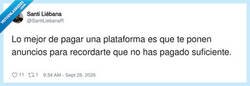 Enlace a La plataforma siendo tu acreedor personal a través de anuncios, por @SantiLiebanaR