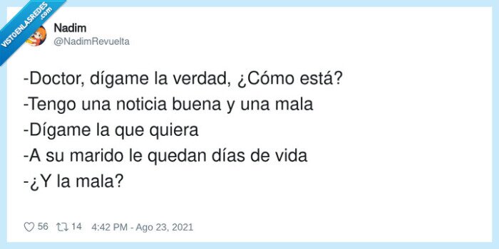 Doctor,Diagn&oacute;stico,Marido,Noticia,Matrimonio