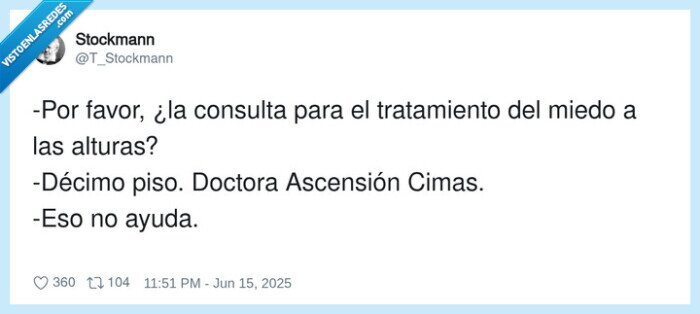 acrofobia,altura,terapia,doctora,cima