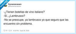 Enlace a Lambrusco yo, por @Runnercervecero