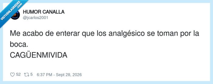 analg&eacute;sicos,boca,despiste,medicina,whatsapp