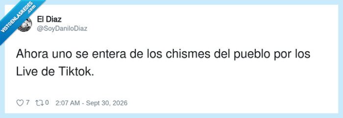 Tiktok,cotilleo,pueblo,chismes,vecinos