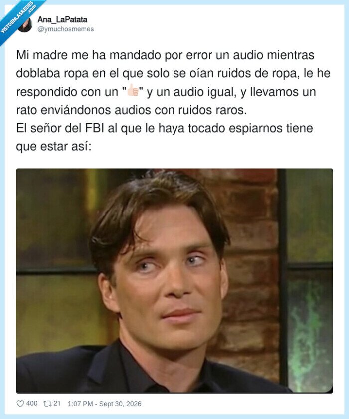 madre,FBI,audio,espionaje,confusi&oacute;n