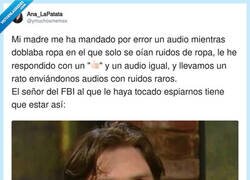 Enlace a El FBI descubriendo que una familia española se manda audios con ruidos raros de ropa como pasatiempo