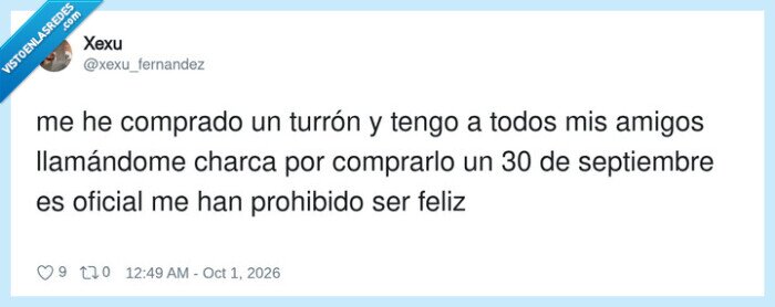 turr&oacute;n,navidad,septiembre,dulces,anticipaci&oacute;n
