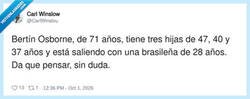 Enlace a Bertín Osborne: colecciona hijas como cromos, ahora va por el álbum completo, por @CarlWinslou