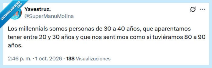 millennials,a&ntilde;os,sentir,aspecto