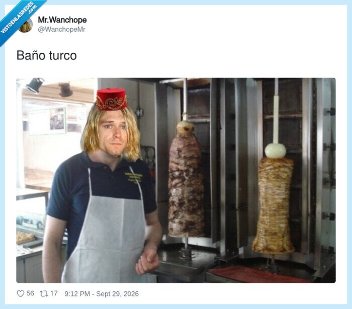 kebab,shawarma,restaurante,delantal,parodia