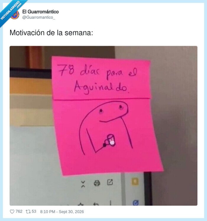 aguinaldo,oficina,cuenta,espera,motivaci&oacute;n