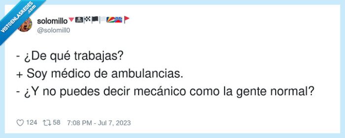ambulancia,medico,mecanico,trabajo,malentendido