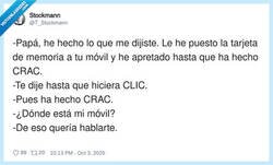 Enlace a Clic y crac, por @T_Stockmann