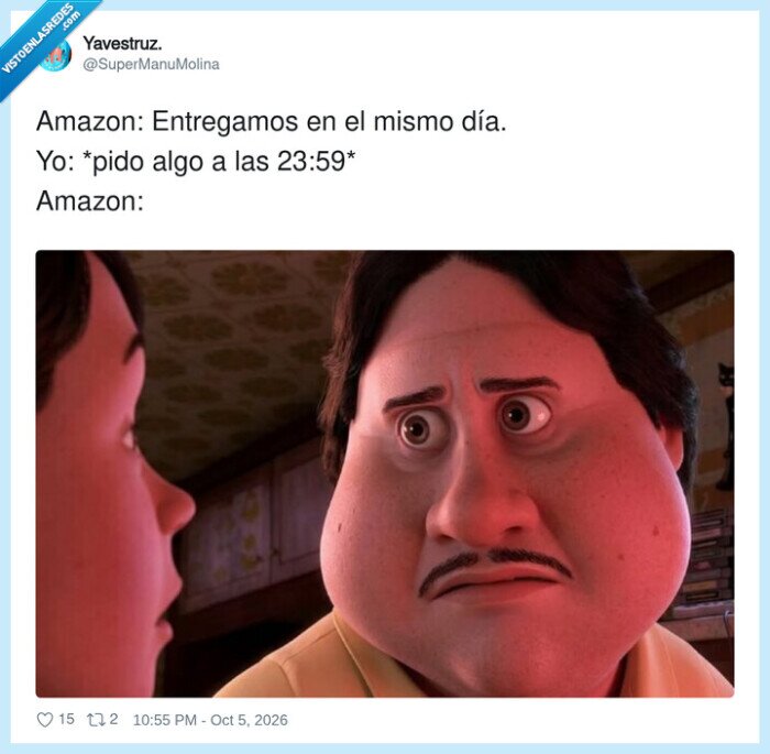 Amazon,entrega,pedido,urgencia,estr&eacute;s