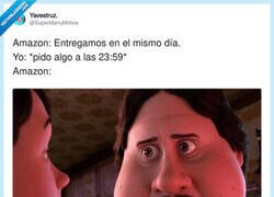 Enlace a Amazon viendo que pediste a las 23:59, por @SuperManuMolina