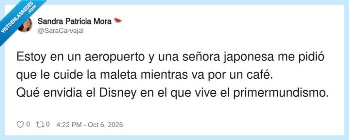 Aeropuerto,Jap&oacute;n,Confianza,Maleta,Primermundismo