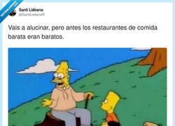 Enlace a Pronto tendremos que explicarles a los nietos qué era un menú del día por 10 euros, por @SantiLiebanaR