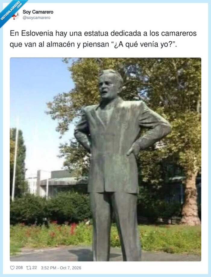 estatua,Eslovenia,camareros,olvido,hosteler&iacute;a
